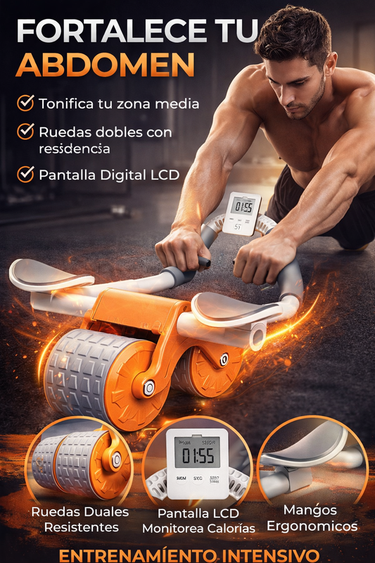 Rueda Abdominal Antirebote
